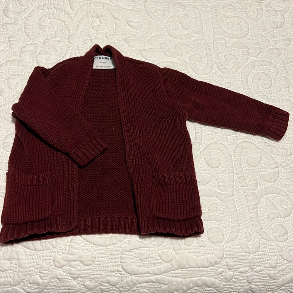 Old Navy Baby Girls Cardigan 12-18M